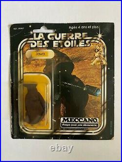Vintage Star Wars 1977 Meccano Jawa 26 Back La Guerre Des Etoiles Sealed