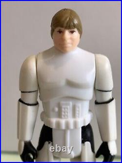 Vintage Star Wars 1984 Mint Luke Skywalker Stormtrooper 100% Original Complete