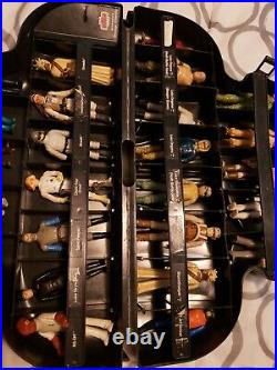 Vintage Star Wars 31 Figure 77-83 Lot with Original Darth Vader Case