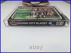 Vintage Star Wars AFA 75 Cloud City Playset Sears Exclusive Baggie ESB Boxed