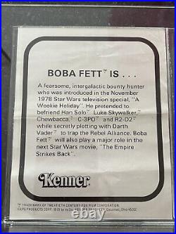 Vintage Star Wars ANH Boba Fett Mailer. Sealed SW-D Baggie