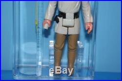 Vintage Star Wars Afa Graded Luke Skywalker 80 Nm 77 Hk Figures Weapon Kenner Fv