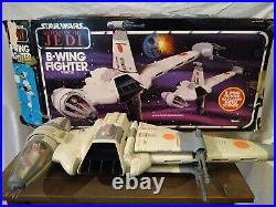 Vintage Star Wars B-Wing Fighter 1984 Boxed with Pilot Return of the Jedi Kenner