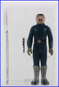 Vintage Star Wars Blue Snaggletooth Figure 1978 Graded Ukg
