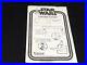 Vintage Star Wars Cantina Adventure Playset Instructions Sheet 1978