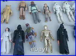 Vintage Star Wars Collections Figures Millennium Falcon At At Etc