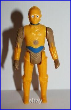 Vintage Star Wars Complete Droids Cartoon C-3PO Action Figure 1985 C9.5