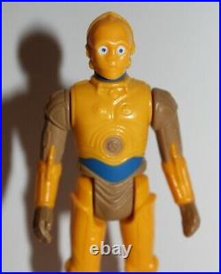 Vintage Star Wars Complete Droids Cartoon C-3PO Action Figure 1985 C9.5