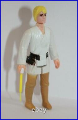 Vintage Star Wars Complete Luke Skywalker Farmboy Action Figure 1977 TAIWAN