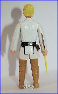 Vintage Star Wars Complete Luke Skywalker Farmboy Action Figure 1977 TAIWAN