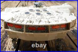 Vintage Star Wars Complete Millennium Falcon Vehicle + Figures Kenner Works