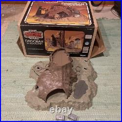 Vintage Star Wars DAGOBAH Action playset with box Kenner 1981 Incomplete