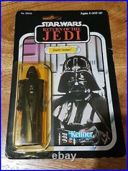 Vintage Star Wars Darth Vader 1983 ROTJ Carded Action Figure MOC