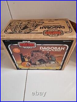 Vintage Star Wars ESB Dagobah Action Playset Backpack Offer Boxed Complete