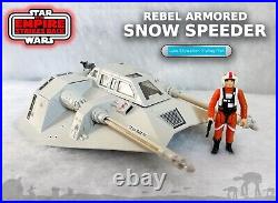 Vintage Star Wars ESB Snowspeeder & Luke Skywalker Pilot Figure