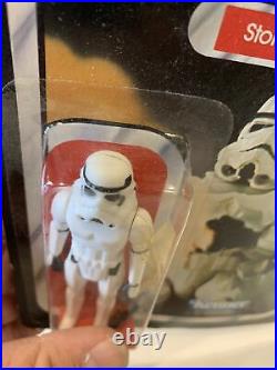 Vintage Star Wars ESB Stormtrooper MOC 1980 41-D back Kenner Sealed Figure
