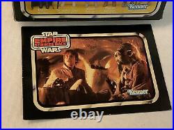 Vintage Star Wars ESB YELLOW 6 PACK ORIGINAL BOX & FIGURES 1980 Kenner RARE
