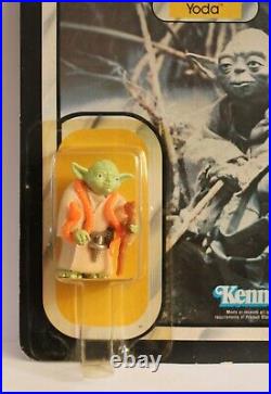 Vintage Star Wars ESB Yoda Orange Snake Figure MOC 1980 Factory Sealed