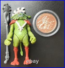 Vintage Star Wars Ewoks King Gorneesh Action Figure + Staff + Coin Lfl (1985)