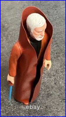 Vintage Star Wars Figure Ben (Obi-Wan) Kenobi (White Hair) 1977 100% Original