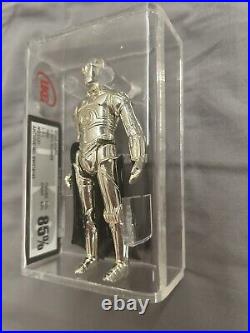 Vintage Star Wars Figure C-3po Removable Limbs Ukg Graded 85% No Coo L. F. L