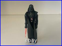 Vintage Star Wars Figure DARTH VADER 1977 FIRST 12 HK Complete No Repo MINT