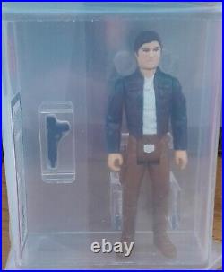 Vintage Star Wars Figure Han Solo Bespin No Coo UKG 85%