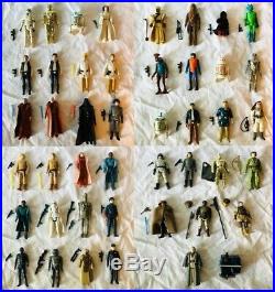 Vintage Star Wars Figure Lot with Variants and Weapons