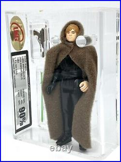 Vintage Star Wars Figure Luke Jedi Knight No COO UKG 90% GOLD! Not AFA