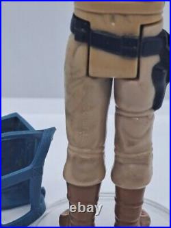 Vintage Star Wars Figure Luke Skywalker Bespin 1980 No Coo Complete+Yoda Backpck