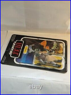 Vintage Star Wars Figure Palitoy ROTJ Klaatu MINT on Card (MOC) 65 Back