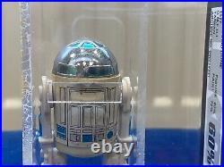 Vintage Star Wars Figure Taiwan R2D2 UKG 60 Solid Dome