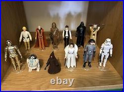 Vintage Star Wars Figures ANH First 12 Complete Set