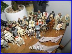 Vintage Star Wars Figures x69 Collection Lot AFA UKG Ewok Combat Glider Boxed