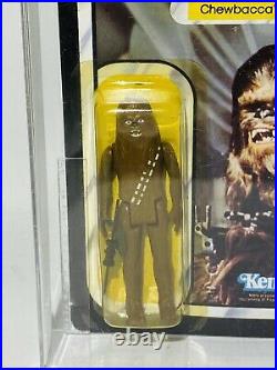 Vintage Star Wars Graded ROTJ Chewbacca Carded Action Figure MOC AFA 85 UKG
