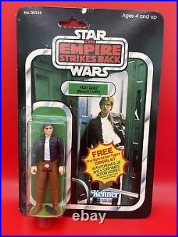 Vintage Star Wars Han Solo Bespin Esb 41 Back Kenner Moc
