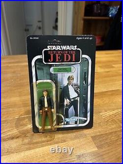 Vintage Star Wars Han Solo Bespin Figure MOC ROTJReturn of the Jedi CARD