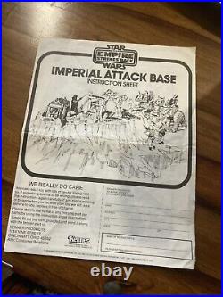 Vintage Star Wars Imperial Attack Base Palitoy Boxed With Instructions