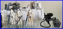 Vintage Star Wars Imperial Attack Hoth Base 6 Snowtroopers & Darth Vader Figure