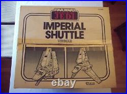 Vintage Star Wars Imperial Shuttle Original Box & Inserts Excellent Condition