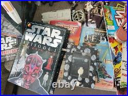 Vintage Star Wars Job Lot Bundle Spares Or Repairs Comics Etc