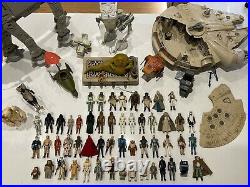 Vintage Star Wars Job Lot Vehicles, Figures, Other Collectables