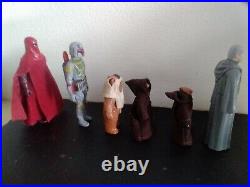 Vintage Star Wars Joblot Of 6 Action Figures All Original Includes Last 17