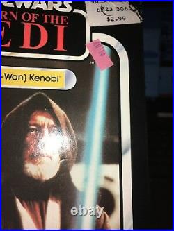 Vintage Star Wars Kenner Ben (Obi-wan) Kenobi ROTJ Return of the Jedi 77 back