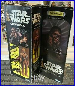 Vintage Star Wars Kenner Large Size Action Figure 1977 Chewbacca 15 Mib