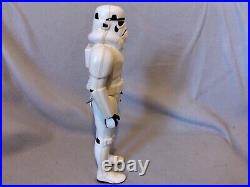 Vintage Star Wars Large Size Stormtrooper Complete With Original Weapon