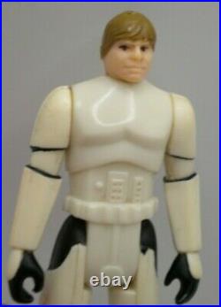 Vintage Star Wars Last 17 Luke Stormtrooper Disguise POTF 85 Excellent Condition