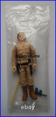 Vintage Star Wars Luke Skywalker Bespin Figure Palitoy Heat Sealed Baggie