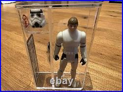 Vintage Star Wars Luke Skywalker Stormtrooper Disguise Last 17 85% Solid Black