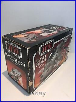 Vintage Star Wars Original 1983 Kenner Palitoy Boba Fett's Slave 1 ship box only